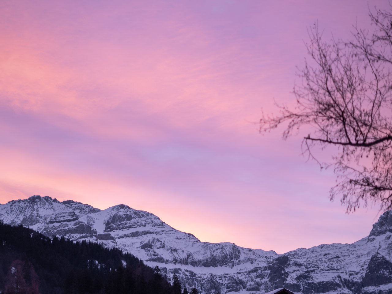 Talabschluss Lenk im Simmental